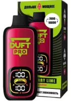 Одноразовая электронная сигарета Duft Pro 10000 Raspberry Lime M