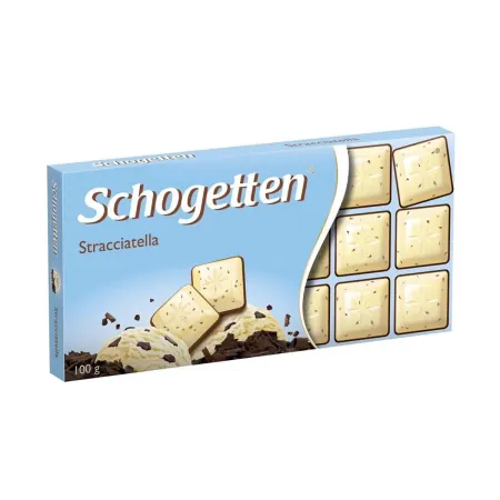 Шоколад Schogetten 100г Straciatella