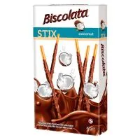 Бисквитные палочки Solen Biscolata Stix 32г Coconut