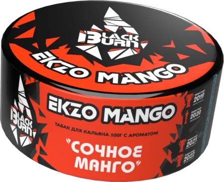 Купить Табак Black Burn 100г Ekzo Mango M