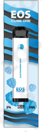 Одноразовая электронная сигарета EOS Cube One 2% Blue Raspberry mint