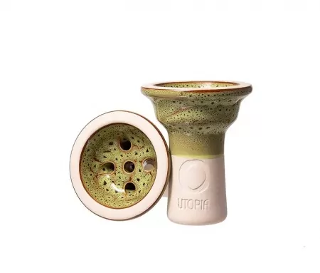 Чаша глиняная Utopia Сирийка (Ishtar Glaze Green)
