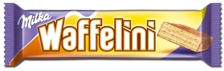 Вафельный батончик Milka Waffelini 31г Milk Cream