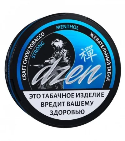 Жевательный табак Dzen 9гр Menthol Strong M