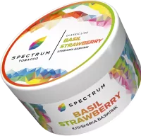 Табак Spectrum 200г Basil Strawberry M