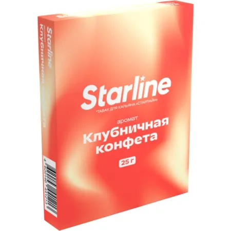 Цены в каталоге интернет-магазина на Табак Starline 25г Клубничная Конфета M для кальяна
