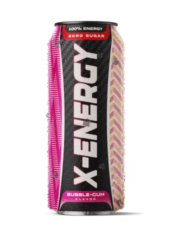 Энергетик X-ENERGY 450мл Бабл Гам M