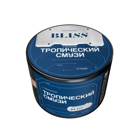 Купить Табак BLISS 40г Тропический смузи M для кальяна в Питере