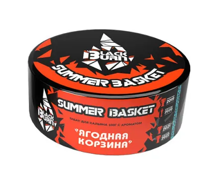 Заказать Табак Black Burn 100г Summer Basket М