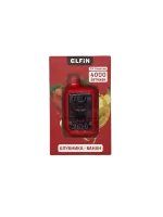 Одноразовая электронная сигарета Elfin Extra 4000 Клубника-банан М