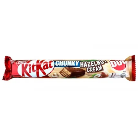 Шоколадный батончик KitKat Chunky 68г Hazelnut Cream DUO