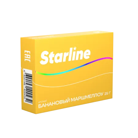 Табак Starline 25г Банановый Маршмеллоу M