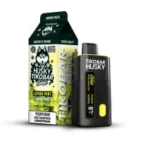 Одноразовая электронная сигарета Tikobar x Husky 12000 - Lemon Mint M