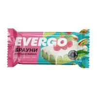 Пирожное протеиновое Evergo 50г Фисташка-Малина