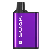 Одноразовая электронная сигарета Soak R 5000 - Isabella Grapes M