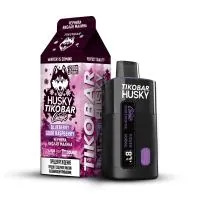 Одноразовая электронная сигарета Tikobar x Husky 12000 - Blueberry Sour Raspberry M