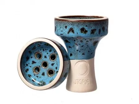 Чаша глиняная Utopia Убивашка (Bansha Glaze Blue)