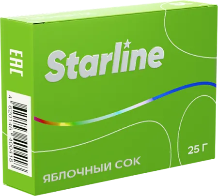 Табак Starline 25г Яблочный сок M