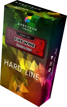Табак Spectrum Hard Line 40г Fire Wine M !