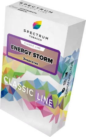 Табак Spectrum 40г Energy Storm M !