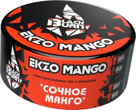 Табак Black Burn 100г Ekzo Mango M