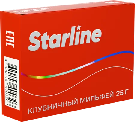 Табак Starline 25г Клубничный мильфей M