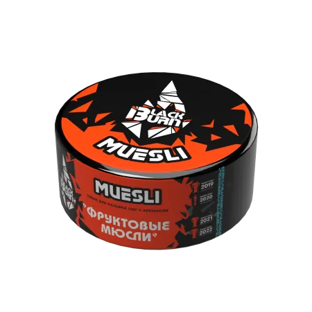 Купить Табак Black Burn 100г Muesli М