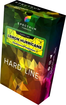 Табак Spectrum Hard Line 40г Lemon Hurricane M