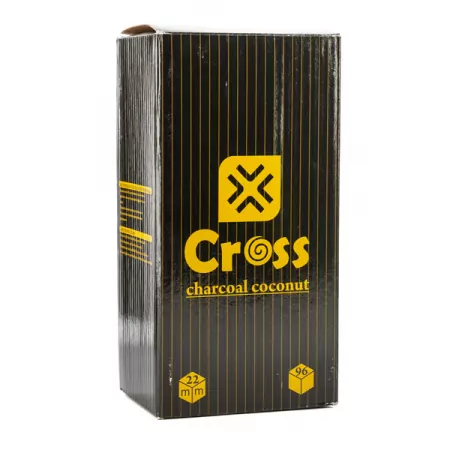 Уголь кокосовый Cross 96 шт