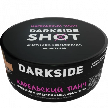 Табак Darkside Shot 120г Карельский Панч M