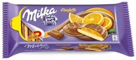 Печенье Milka Jaffa 147г Orange
