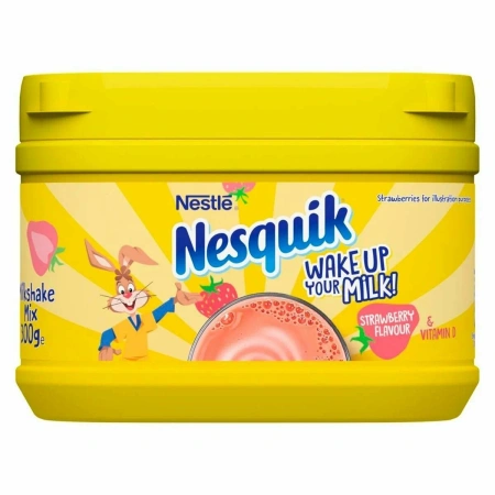 Какао (Милкшейк) Nesquik 300г Клубника