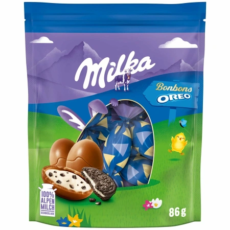 Шоколадные конфеты Milka Bonbons 86г Oreo